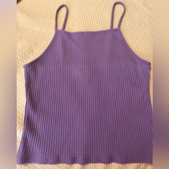 Rose Ribbed Women's Tank Top - Picture 1 of 2